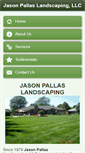 Mobile Screenshot of jasonpallaslandscaping.com